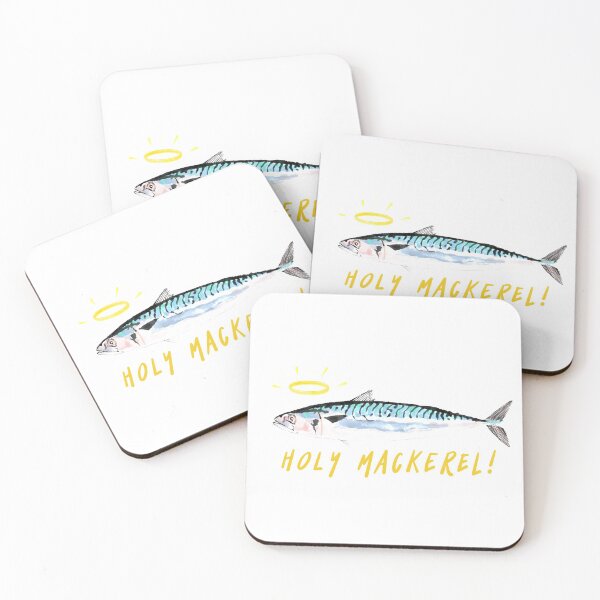 Item preview, Holy Mackerel  designed and sold by Betsy Schrock Studio on Redbubble.