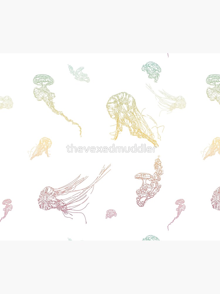 Rainbow Jellyfish by thevexedmuddler