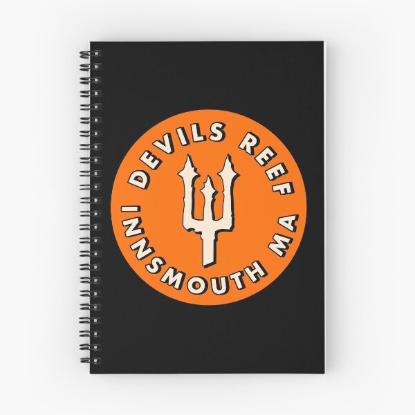 Item preview, Devils Reef Innsmouth Massachusetts - Orange & White designed and sold by MOREDANKMEMES.