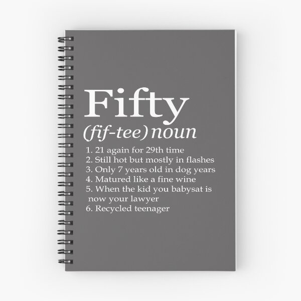 Item preview, Funny Fifty definition birthday gift designed and sold by LGamble12345.