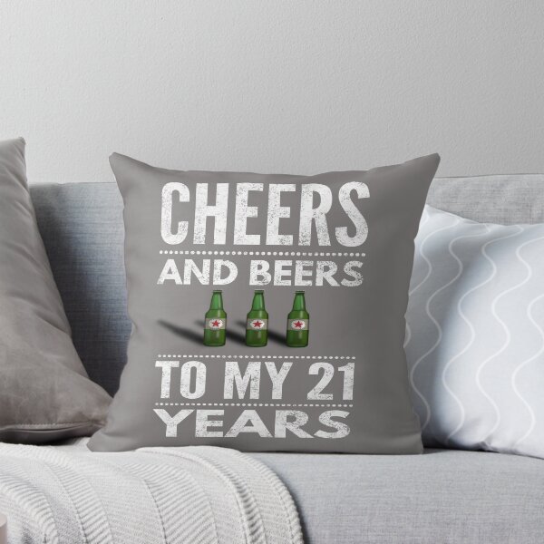 Item preview, Awesome Cheers and Beersto 21 years birthday gift designed and sold by LGamble12345.