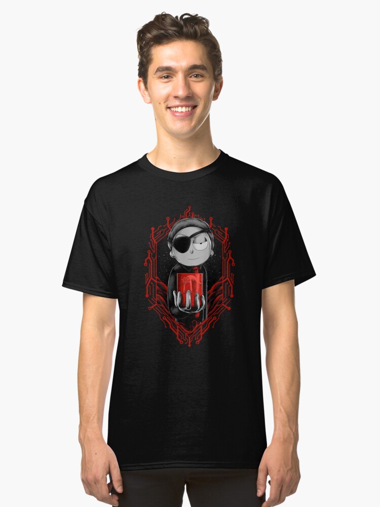 Alternate view of Evil Morty Classic T-Shirt