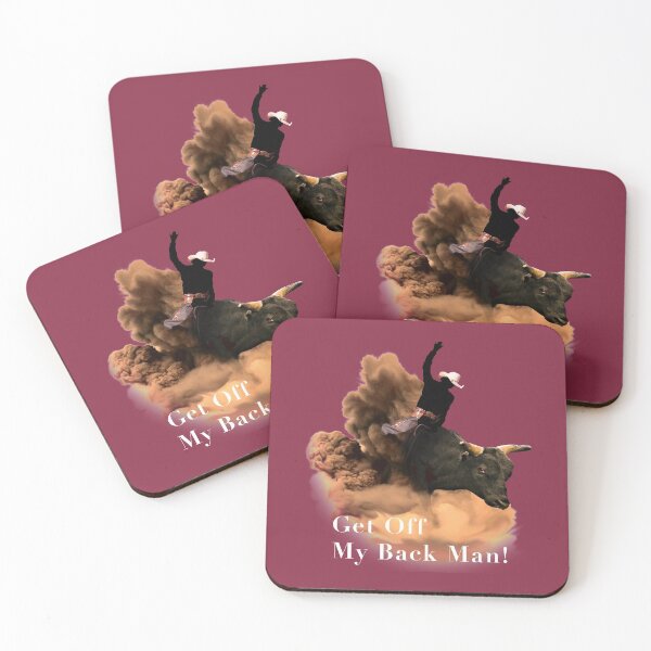 Item preview, Bull Rider - Get Off My Back Man! designed and sold by My Photo Shop.