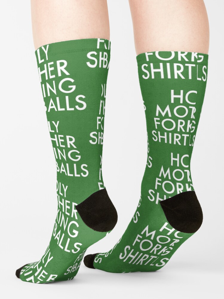 Alternate view of Holy Motherforking Shirtballs Socks