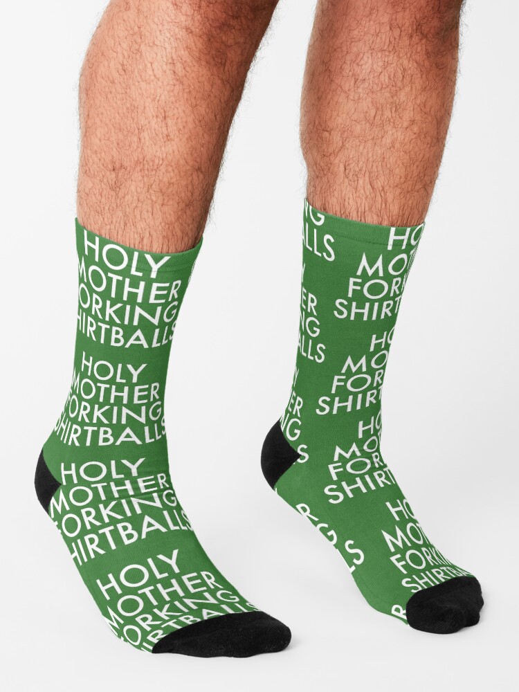 Alternate view of Holy Motherforking Shirtballs Socks