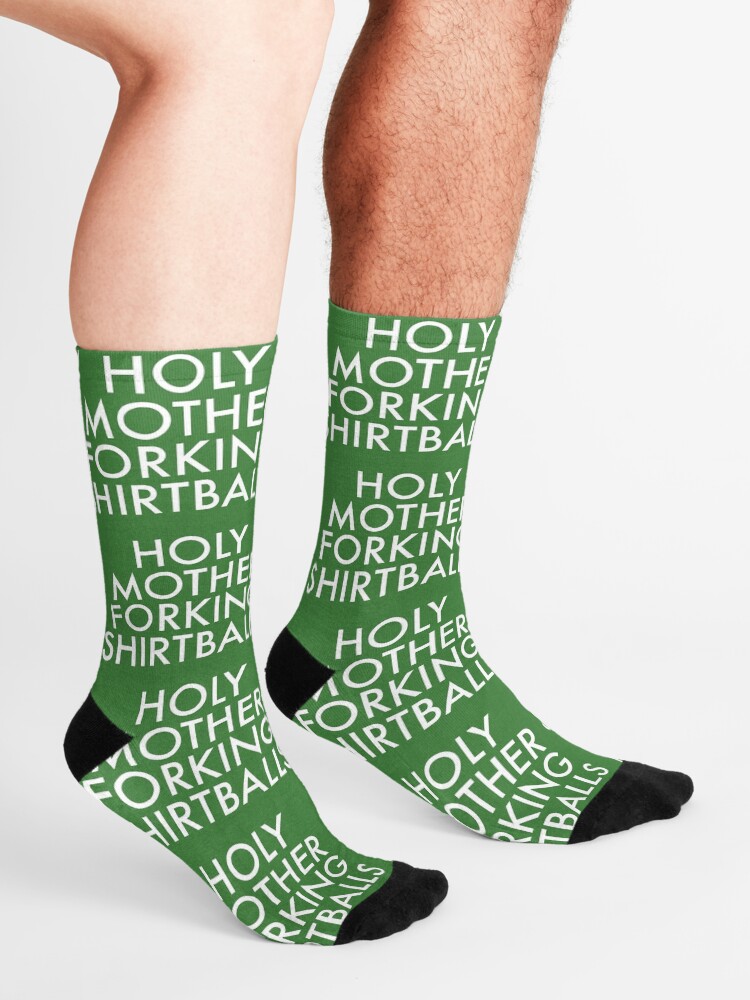 Alternate view of Holy Motherforking Shirtballs Socks