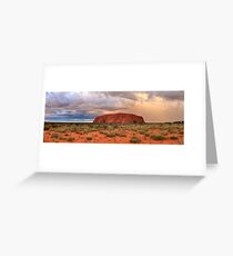 Ayers Rock (Uluru) Sunset, Australia Greeting Card