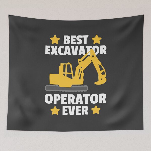 Item preview, Best Excavator Operator Ever Award Gift designed and sold by Team150Designz.