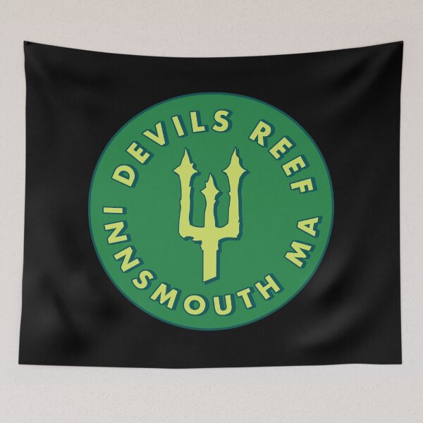 Item preview, Devils Reef Innsmouth Massachusetts - Green designed and sold by MOREDANKMEMES.