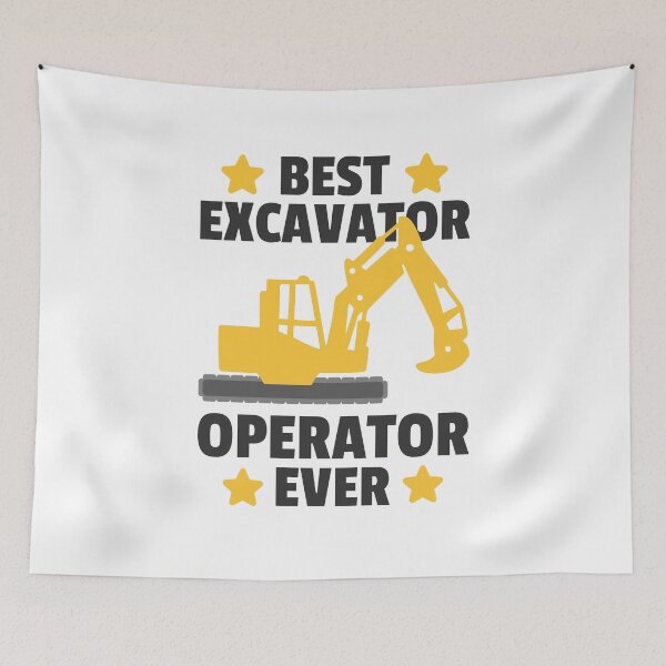 Item preview, Best Excavator Operator Ever Award Gift designed and sold by Team150Designz.