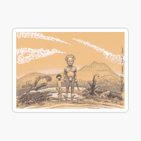 Injured Amazonia Sticker