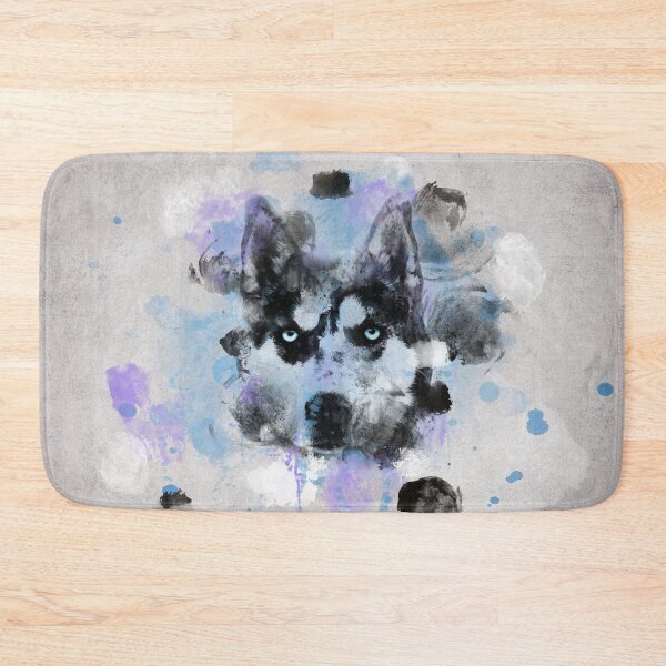 Item preview, Watercolor Husky designed and sold by Destroyed-Pixel.