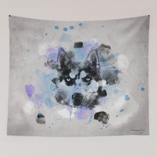 Item preview, Watercolor Husky designed and sold by Destroyed-Pixel.