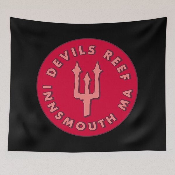 Item preview, Devils Reef Innsmouth Massachusetts - Red designed and sold by MOREDANKMEMES.
