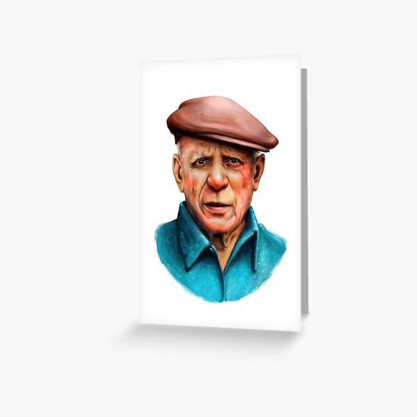 Pablo Picasso Greeting Card