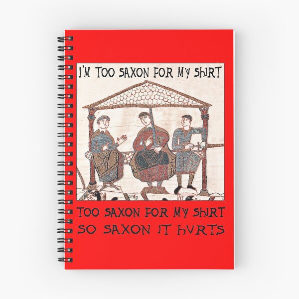 Item preview, Bayeux Tapestry - I'm Too Saxon For My Shirt designed and sold by Hoorahville.