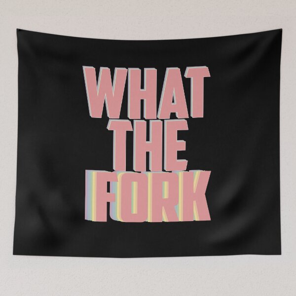 Item preview, WHAT THE FORK {The Good Place} designed and sold by SophieDePablo.