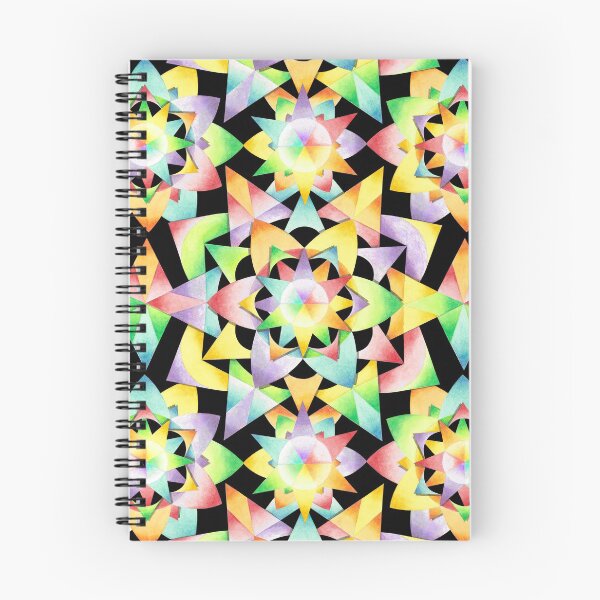 Item preview, Rainbow Kaleidoscope Mandala designed and sold by PatriciaSheaDesigns.