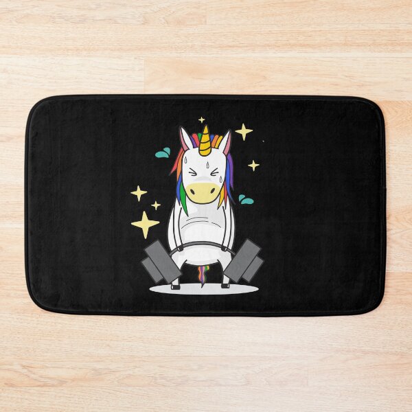 Item preview, Weightlifting unicorn designed and sold by Earthsavers.