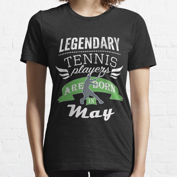 Item preview, Tennis Legends are born in May for boys designed and sold by LGamble12345.