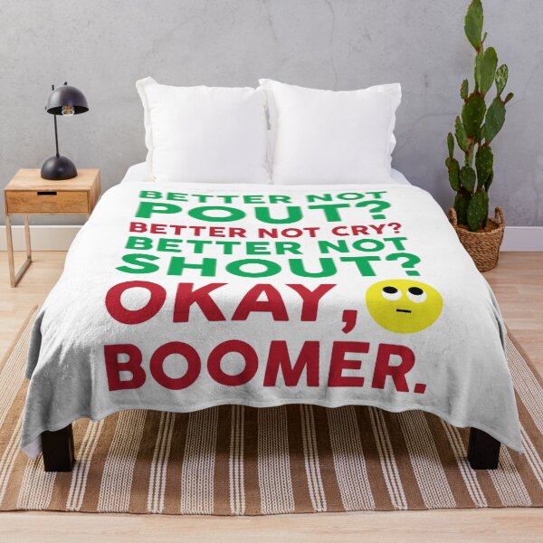 Item preview, Ok Boomer Santa Parody designed and sold by kjanedesigns.