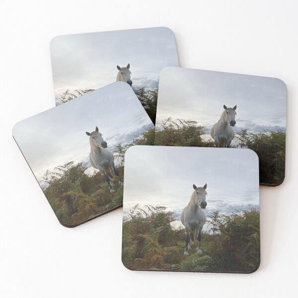 Item preview, White horse in the mountain designed and sold by AHELENE.