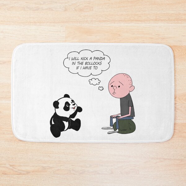 Item preview, Karl Pilkington - I Will Kick A Panda In The B******s If I Have To designed and sold by RafikCreations.