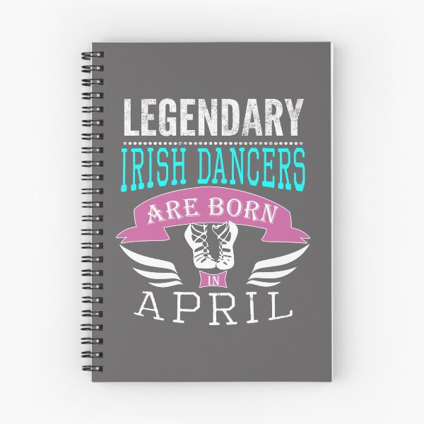 Item preview, Legendary irish dancers are born in  April girls.psd designed and sold by LGamble12345.