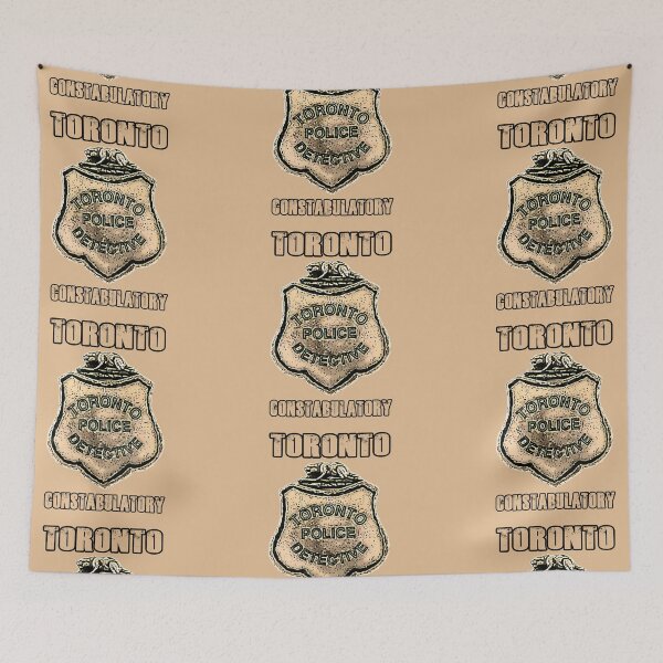 Item preview, THE Toronto Constabulary Police Badge , Canadian Mysteries Inspired . designed and sold by michaelrodents.