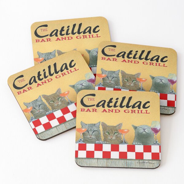 Artikelvorschau, Catillac Bar und Grill... / entworfen und verkauft von Will Bullas Studio.