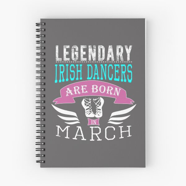 Item preview, Legendary irish dancers are born in March girls.2psd designed and sold by LGamble12345.