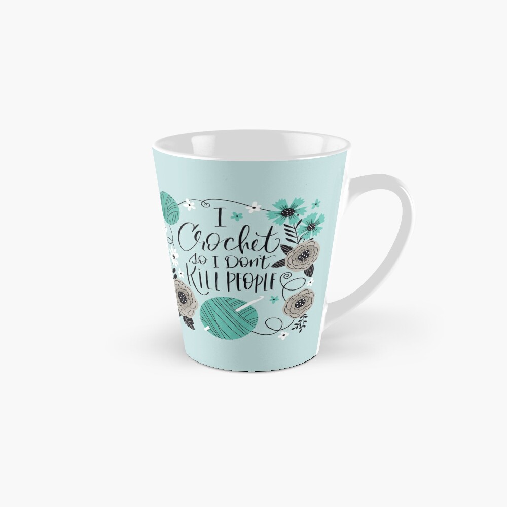 Crochet - I crochet so i don't kill people - 20 oz. Mug