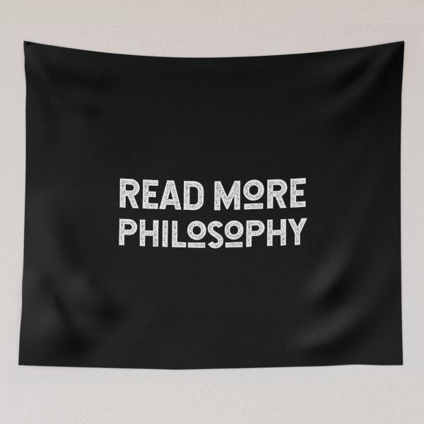 Item preview, Read More Philosophy Retro Typography for the Philosophically Inclined in Black and White designed and sold by kierkegaard.