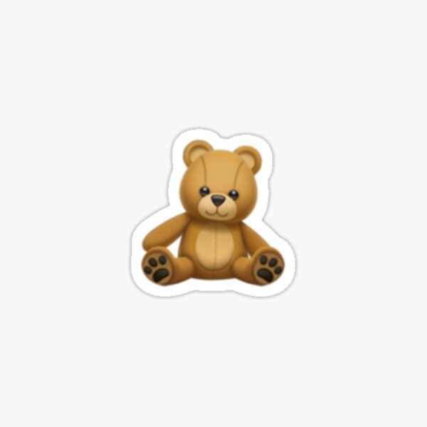 teddy bear Sticker