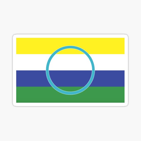 Klima-Flagge Sticker