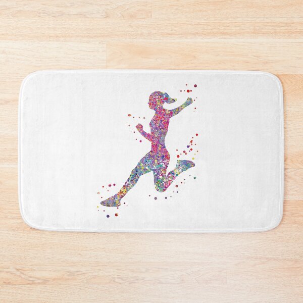 Item preview, Running woman,  jogger, jogging sport  designed and sold by Rosaliartbook.