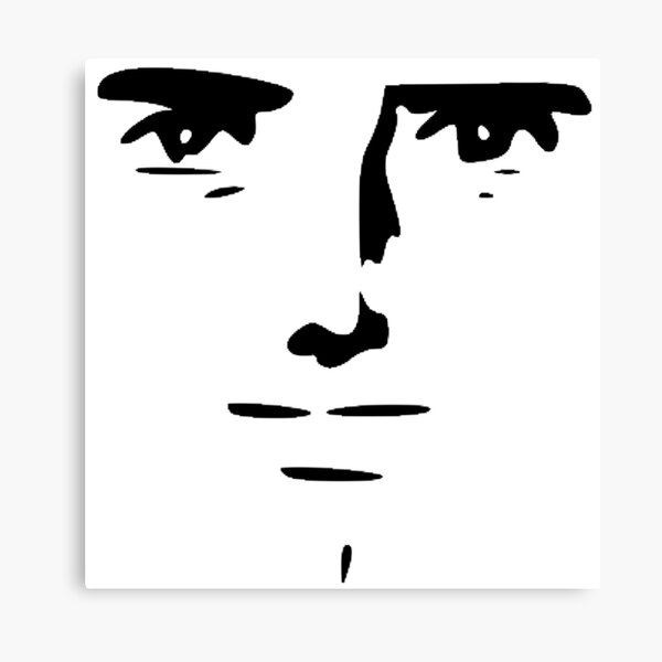 Anime Meme Face Wall Art for Sale