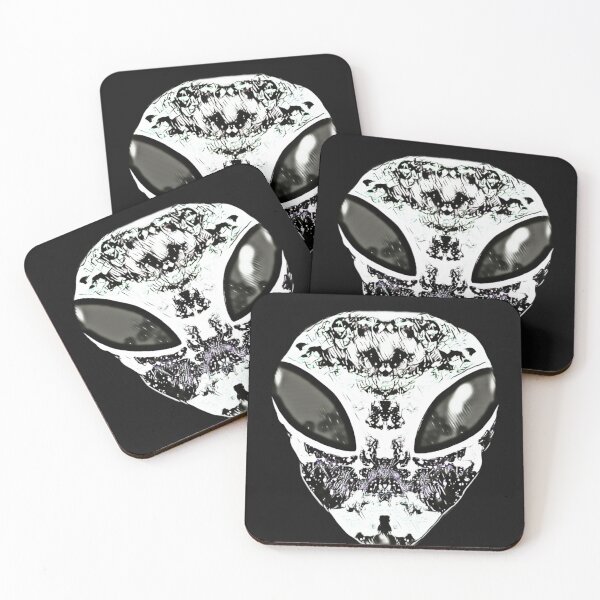 Item preview, Alien black and white designed and sold by DnTheory.