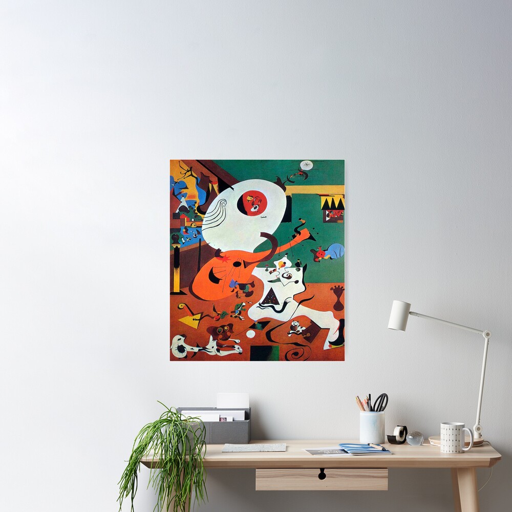 Dutch Interior I-Joan Miro