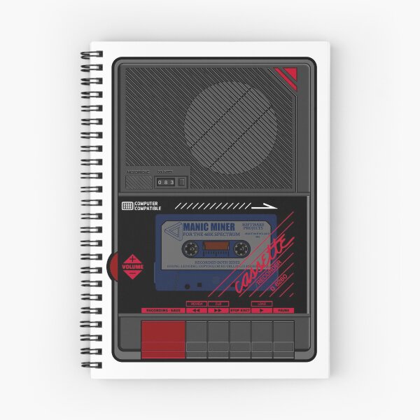 Item preview, Classic 80s Mono Cassette Player MANIC MINER (Computer Compatible)  designed and sold by GeekRetro.