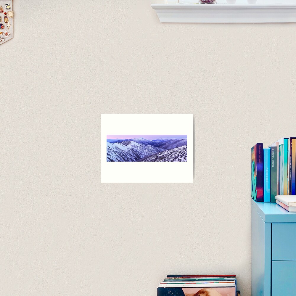 Mt Feathertop Twilight, Victoria, Australia Art Print