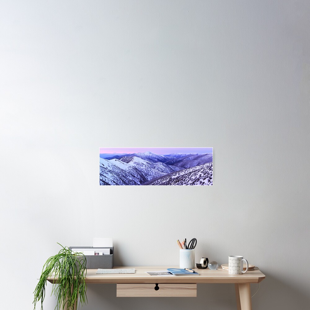 Mt Feathertop Twilight, Victoria, Australia Poster