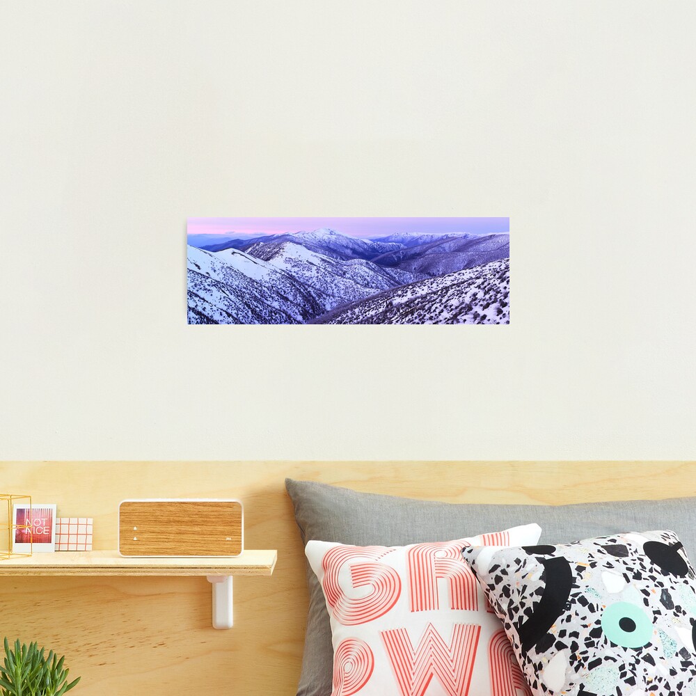 Mt Feathertop Twilight, Victoria, Australia Photographic Print
