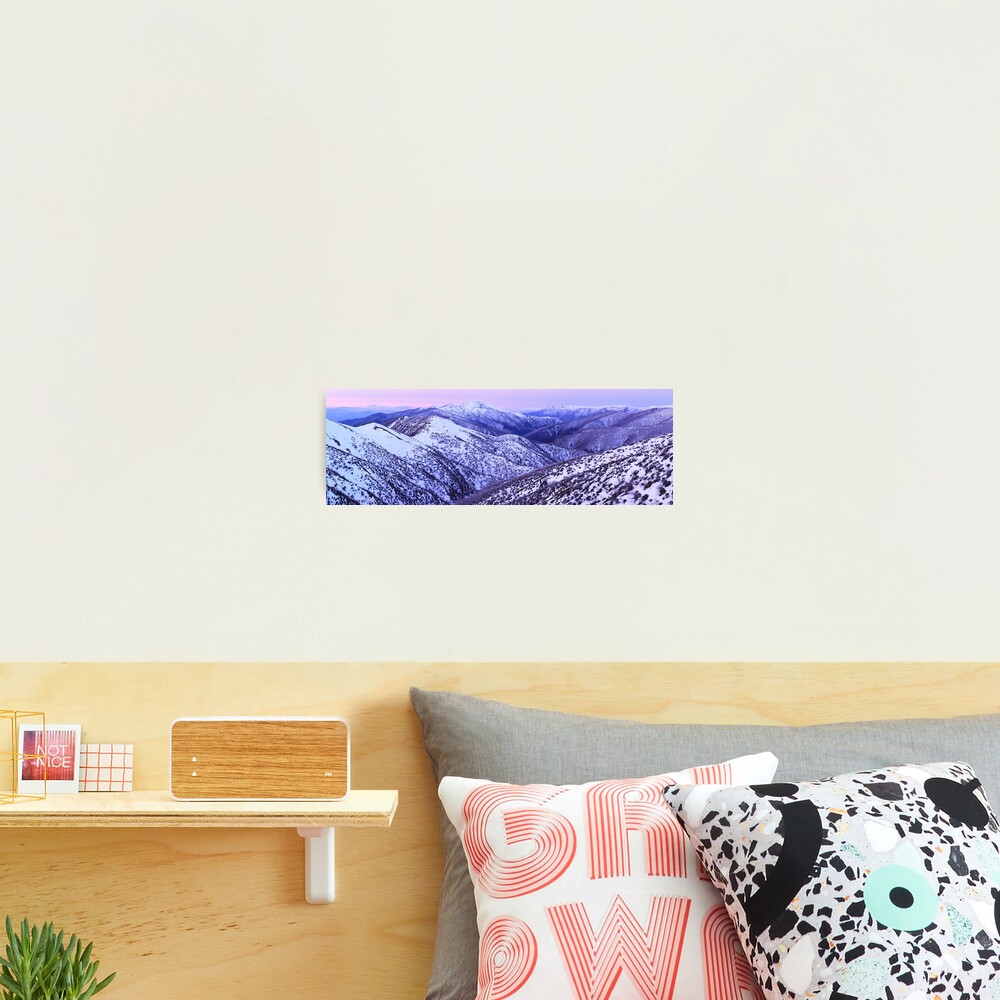 Mt Feathertop Twilight, Victoria, Australia Photographic Print