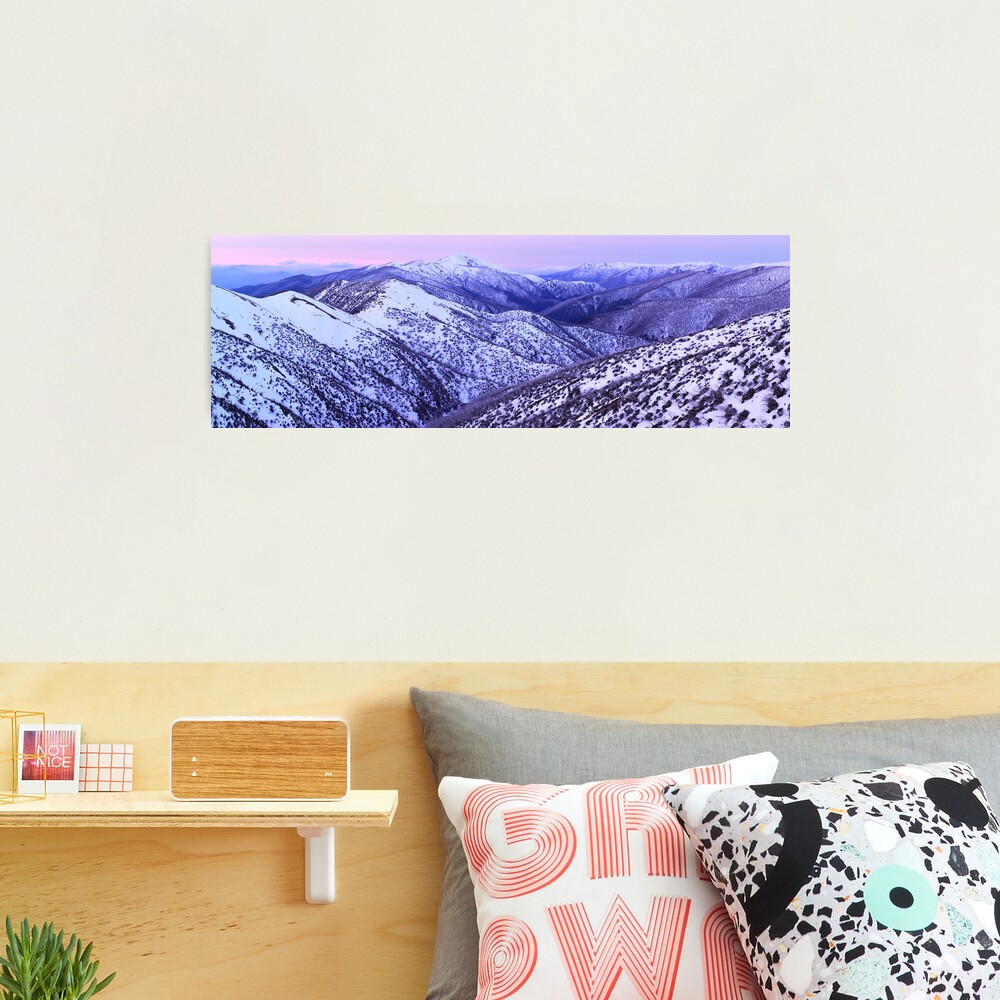 Mt Feathertop Twilight, Victoria, Australia Photographic Print