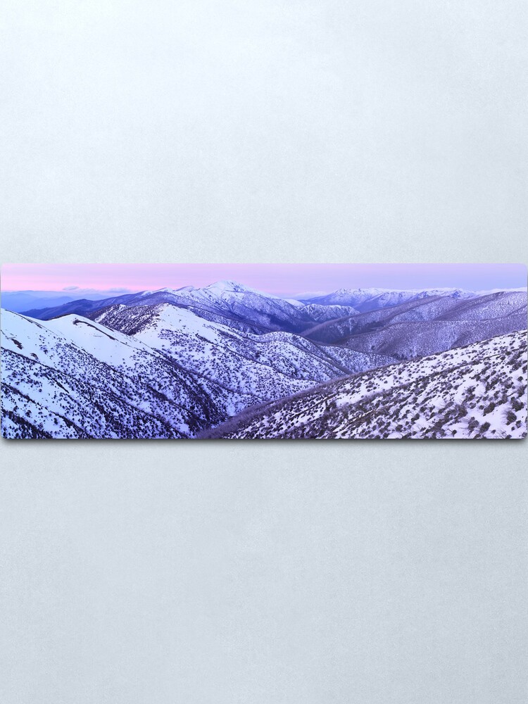 Alternate view of Mt Feathertop Twilight, Victoria, Australia Metal Print