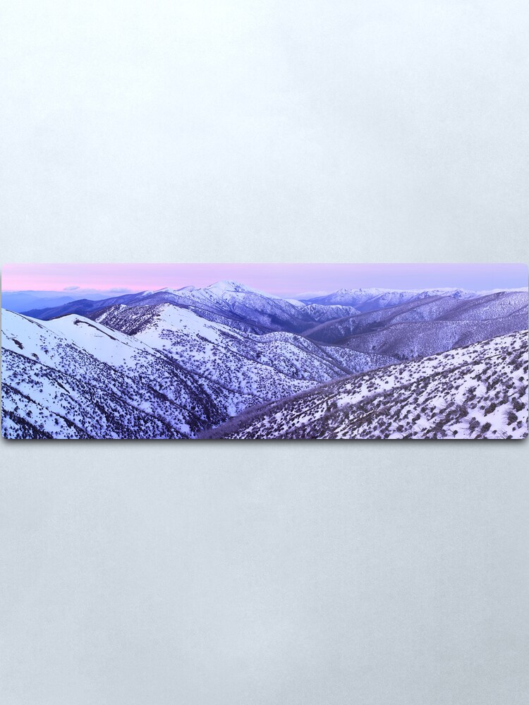 Alternate view of Mt Feathertop Twilight, Victoria, Australia Metal Print