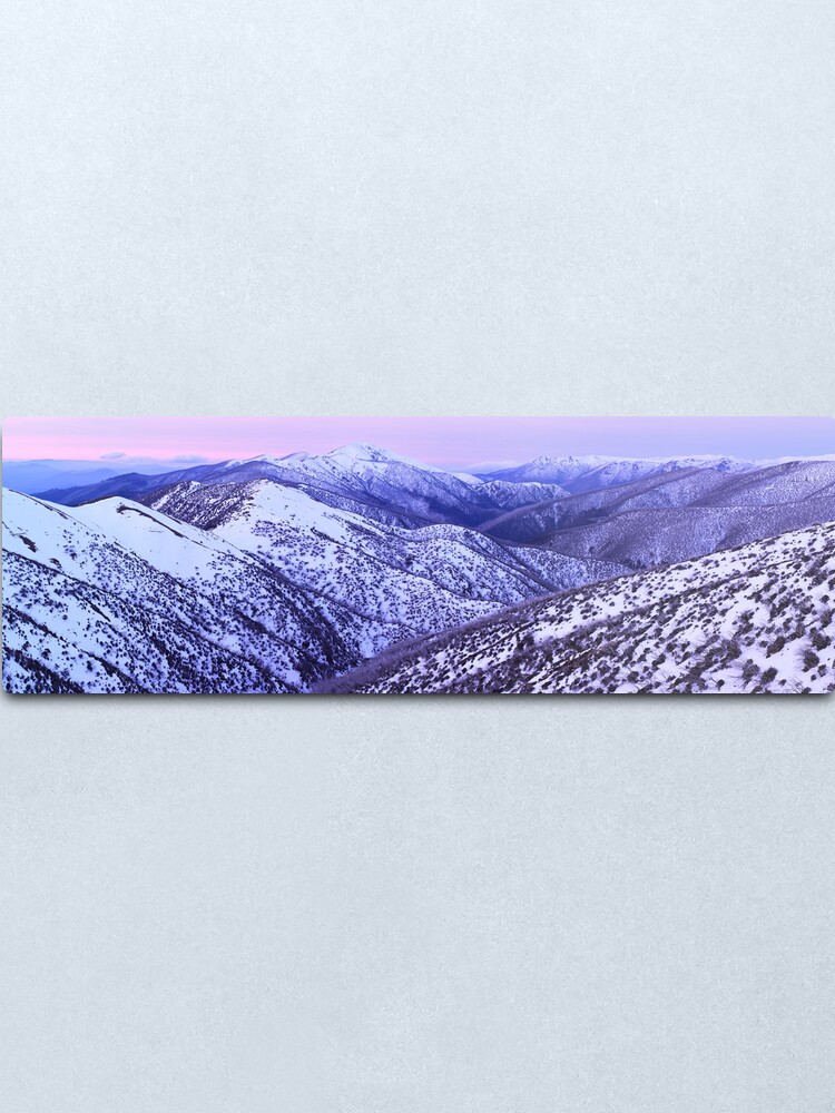 Alternate view of Mt Feathertop Twilight, Victoria, Australia Metal Print
