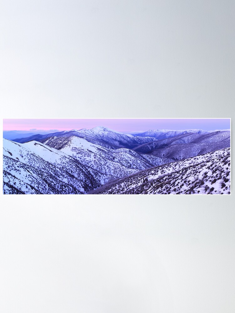 Alternate view of Mt Feathertop Twilight, Victoria, Australia Poster