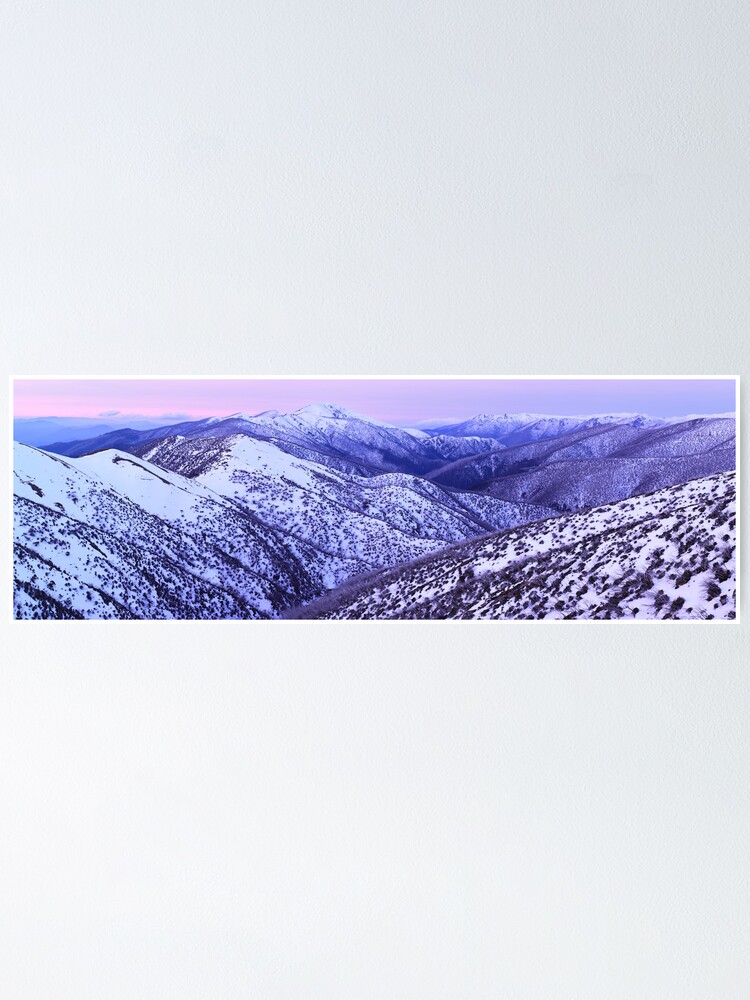Alternate view of Mt Feathertop Twilight, Victoria, Australia Poster